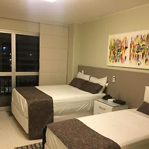 Flat Fusion Setor Hoteleiro Norte Com Servico Diario De Limpeza Apart-hotel
